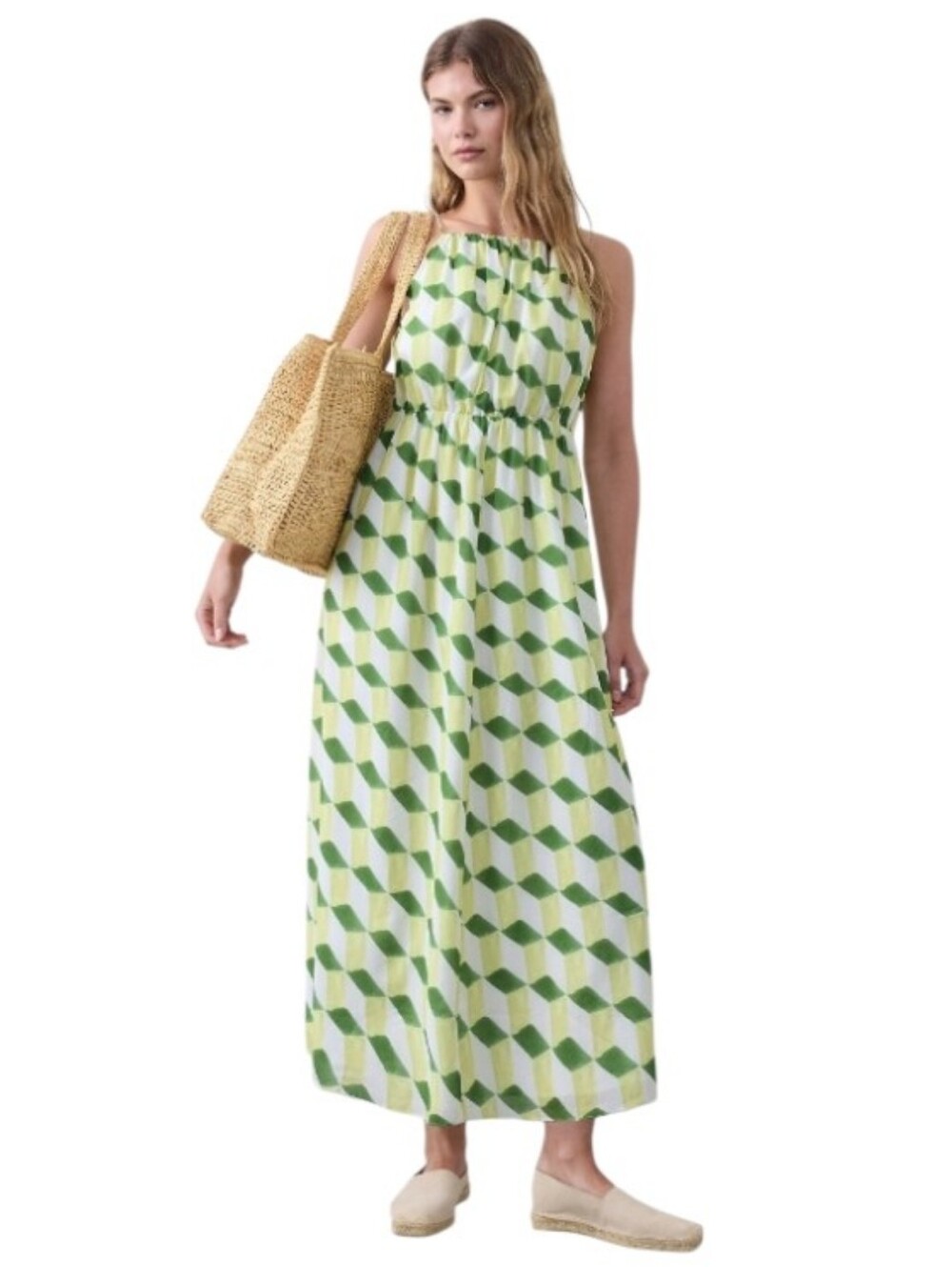 NWT. Banana Republic Factory Voile Maxi Dress Sz.XL